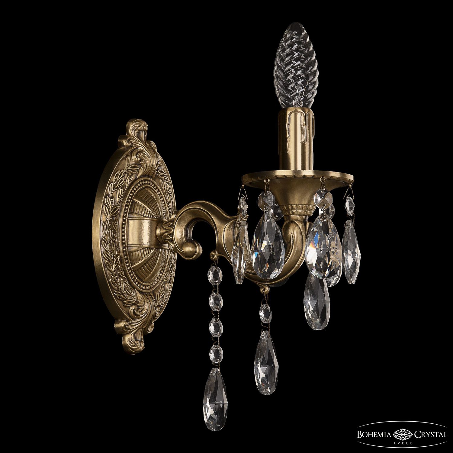 

Бра Bohemia Ivele Crystal 7301B11/1/125 B FP, 7301B11/1/125 B FP