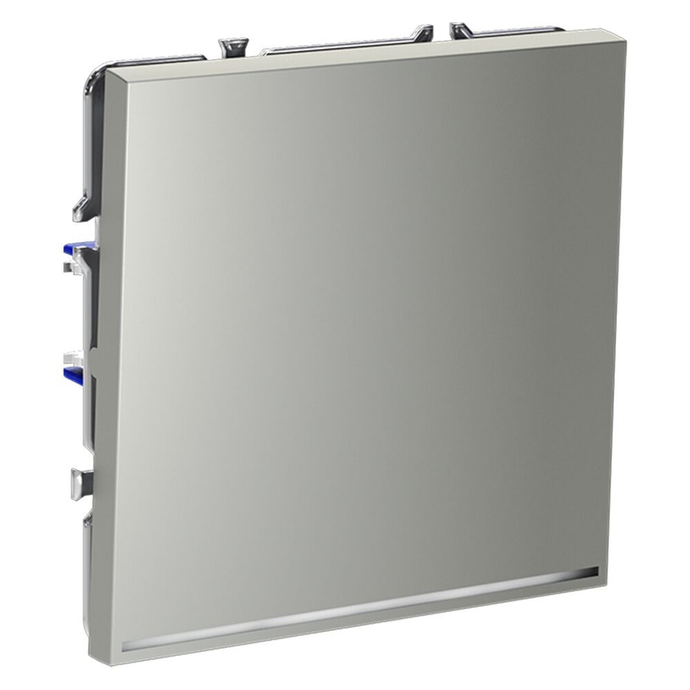 Проходной переключатель встраиваемый VOLTUM S70 одноклавишный с подсветкой 10А VLS010405