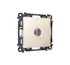 Комплект механизма TV розетки оконечной экранированной 5-1000MHz 3dB ALFA QUANT (AP3130, VM199) Ambrella Volt MA313005_AMB