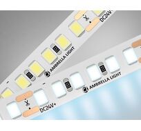Светодиодная лента GS3213 2835 180Led /14.4W m/ 24V IP20 6500K 5m (2 конт.) Ambrella Light GS ILLUMINATION GS3213_AMB