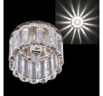 Точечный светильник круглый Sneha 131061/CT G9 GD/CL_SN