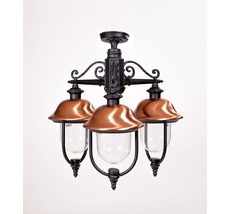 Потолочный светильник уличный IP44 Oasis Light 84370cA/3 Bl_OL