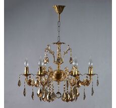 Хрустальная люстра Ambiente Ambient 2118/6 AB Honey Leaf_BZ