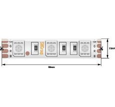 Лента со скотчем 3М светодиодная стандарт 5050, 60 LED/м, 14,4 Вт/м, 24В , IP68, Цвет: RGB 00-00013189_SW