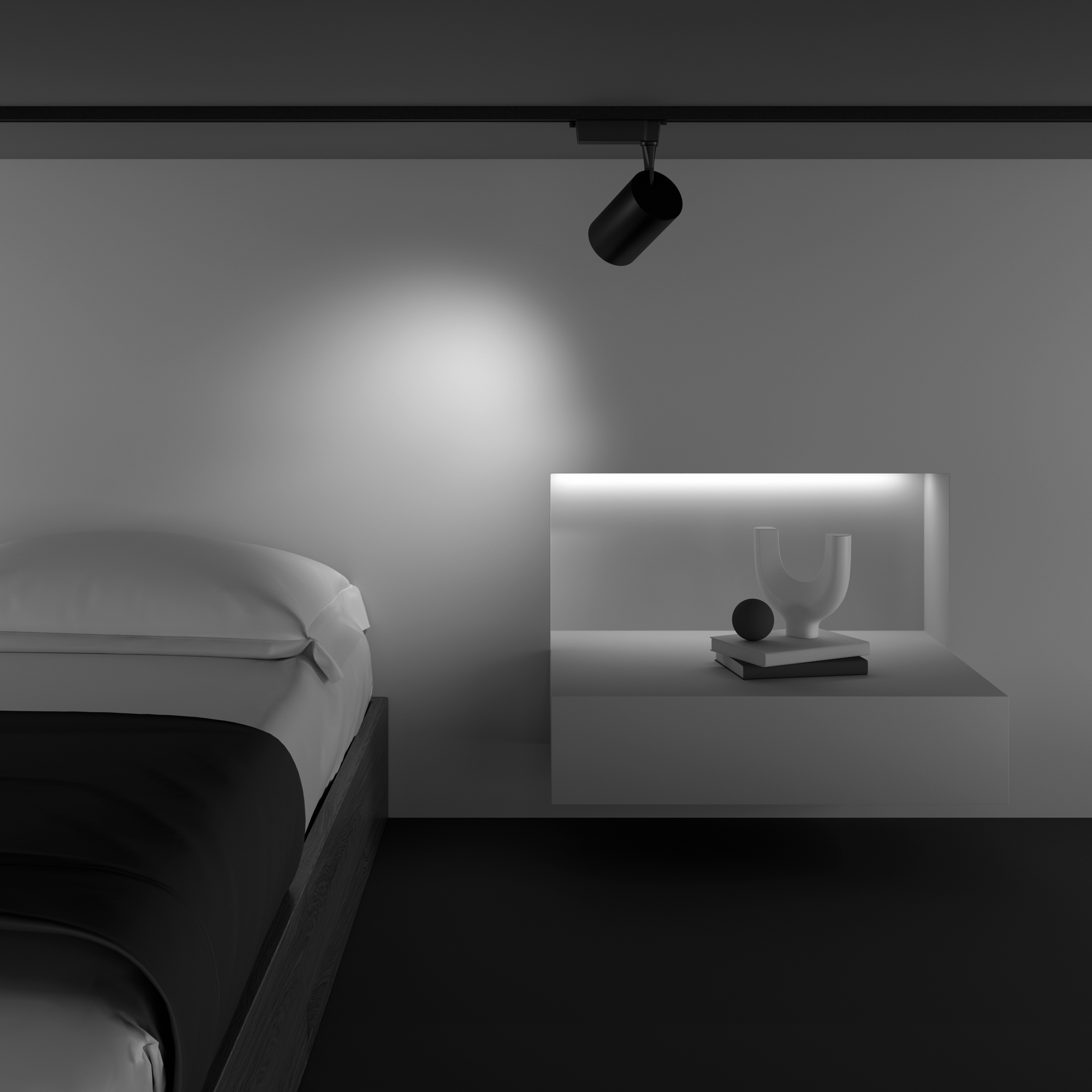 Трековый светильник Maytoni Technical Vuoro TR003-1-15W4K-M-B_MY