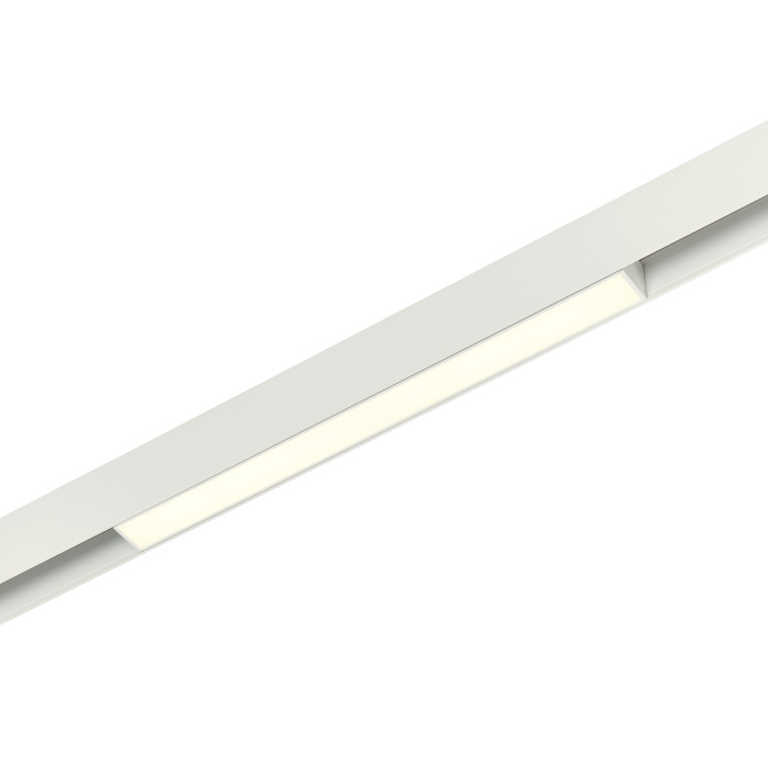 Трековый магнитный светодиодный светильник 10W 48V MyFar MT0210-10W4K-W