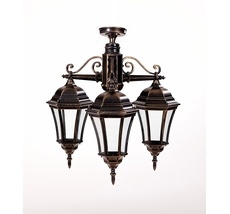 Потолочный светильник уличный IP44 Oasis Light 91370SA/3 Gb_OL