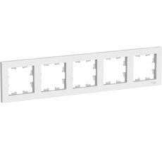 Рамка на 5 постов (белый) Systeme Electric ATN000105