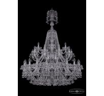 Хрустальная люстра Bohemia Ivele 1409/20+10+5/400/XL-152/2d Ni_BI