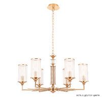 Подвесная люстра Crystal Lux GLORIA GLORIA SP6 BRASS_CR