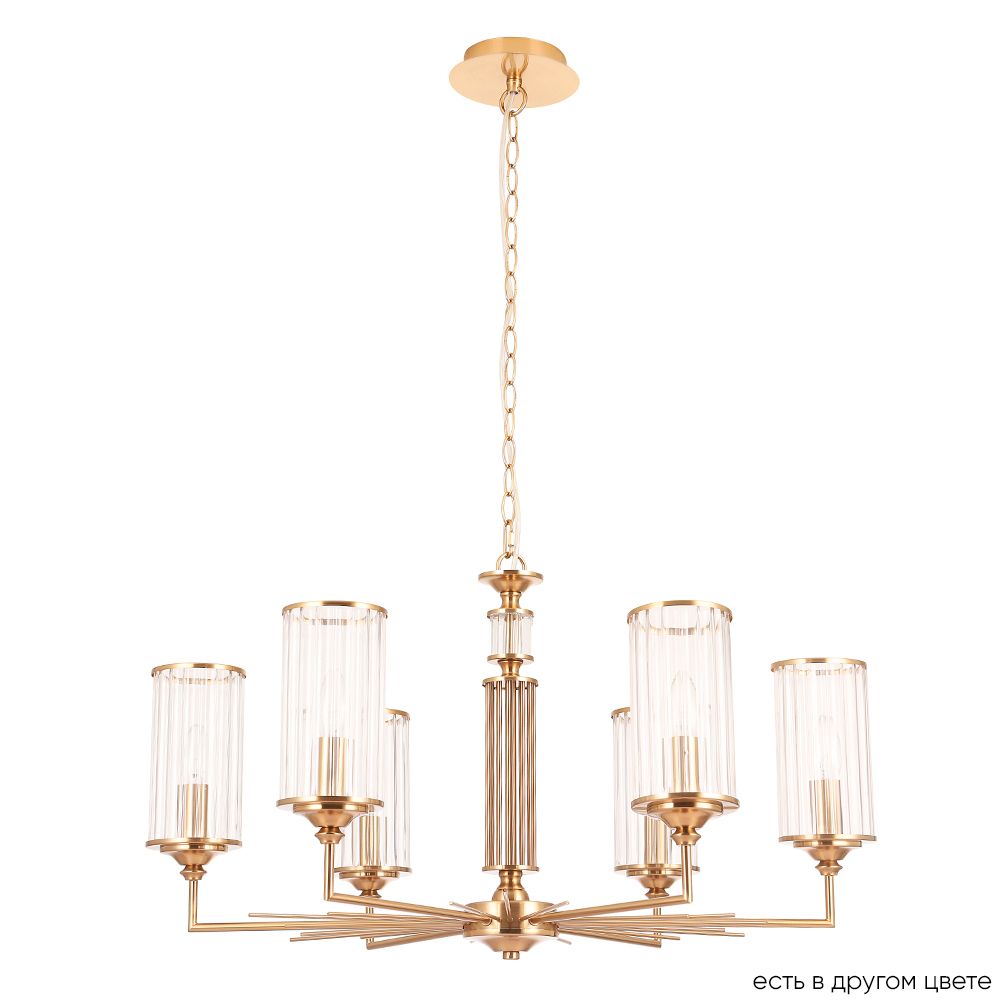 

Подвесная люстра Crystal Lux GLORIA GLORIA SP6 BRASS, GLORIA SP6 BRASS