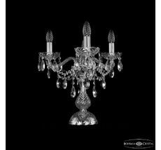 Настольная лампа Bohemia Ivele Crystal 1415L/3/141-39 Ni_BI