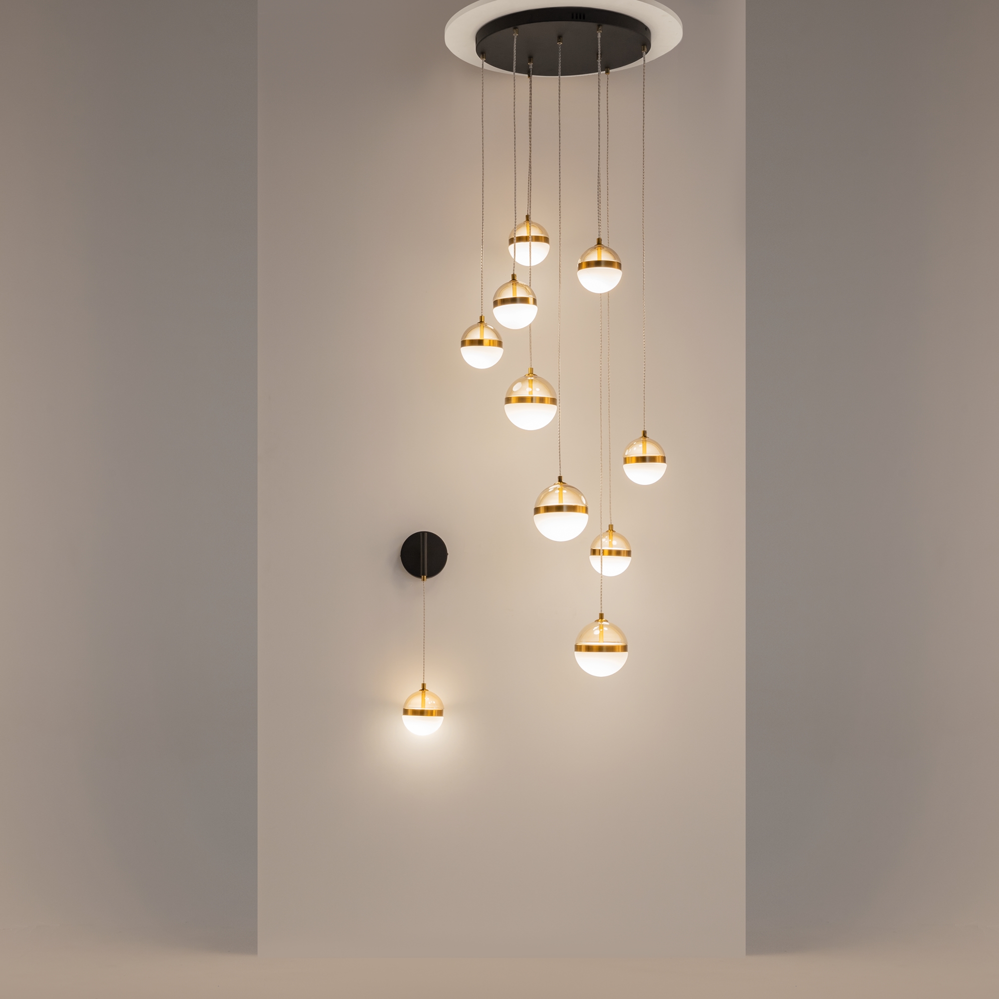 Настенный светильник Maytoni Area MOD295WL-L12BBS3K_MY