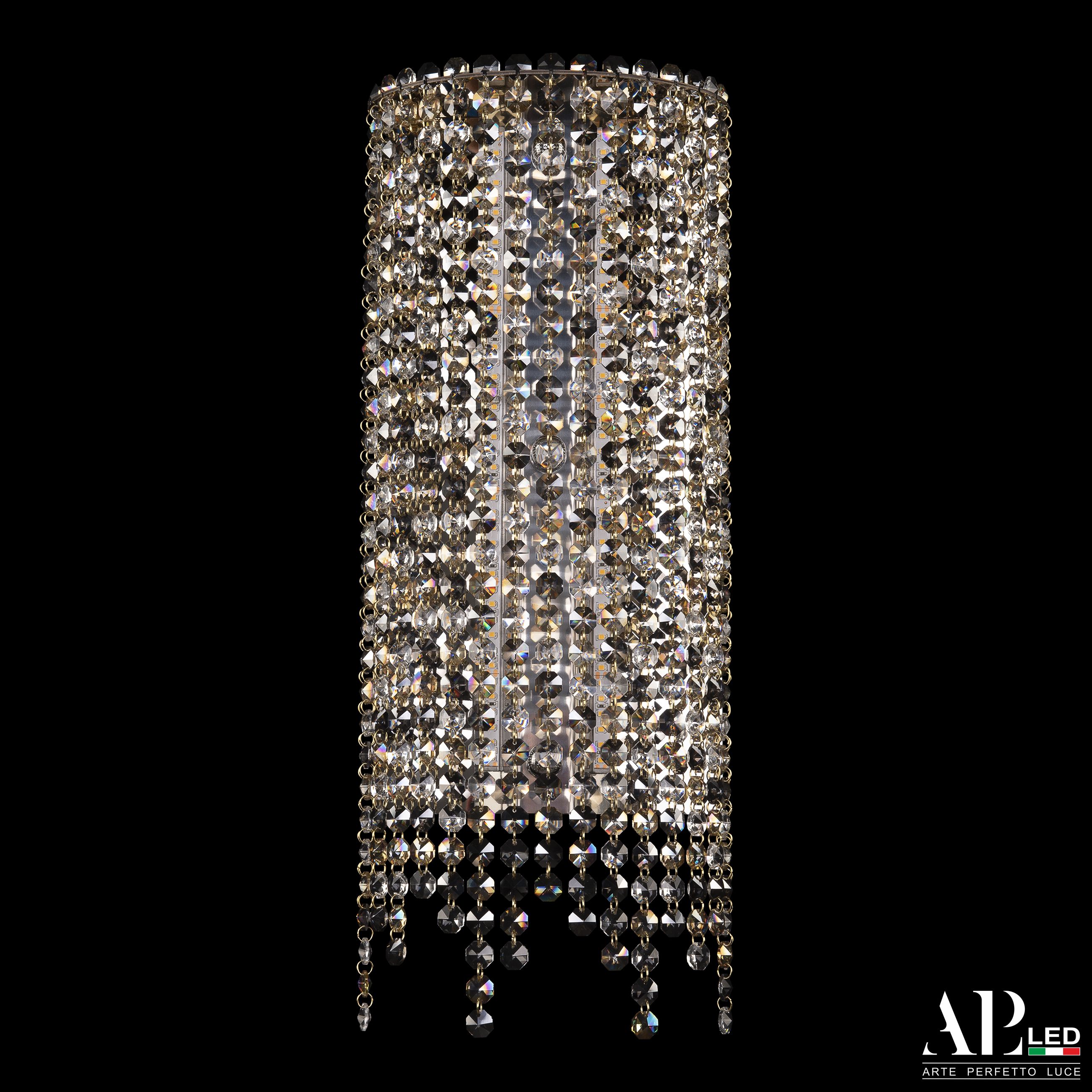 

Настенный светильник APL LED Sicilia SH500.B5.20-50.B.Gd.3000.Clear.801.731, SH500.B5.20-50.B.Gd.3000.Clear.801.731