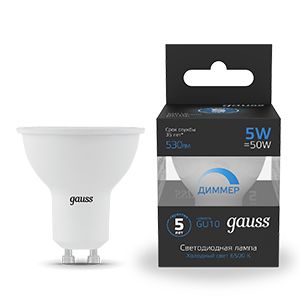 

Светодиодные лампы Gauss, Белый, 101506305-D