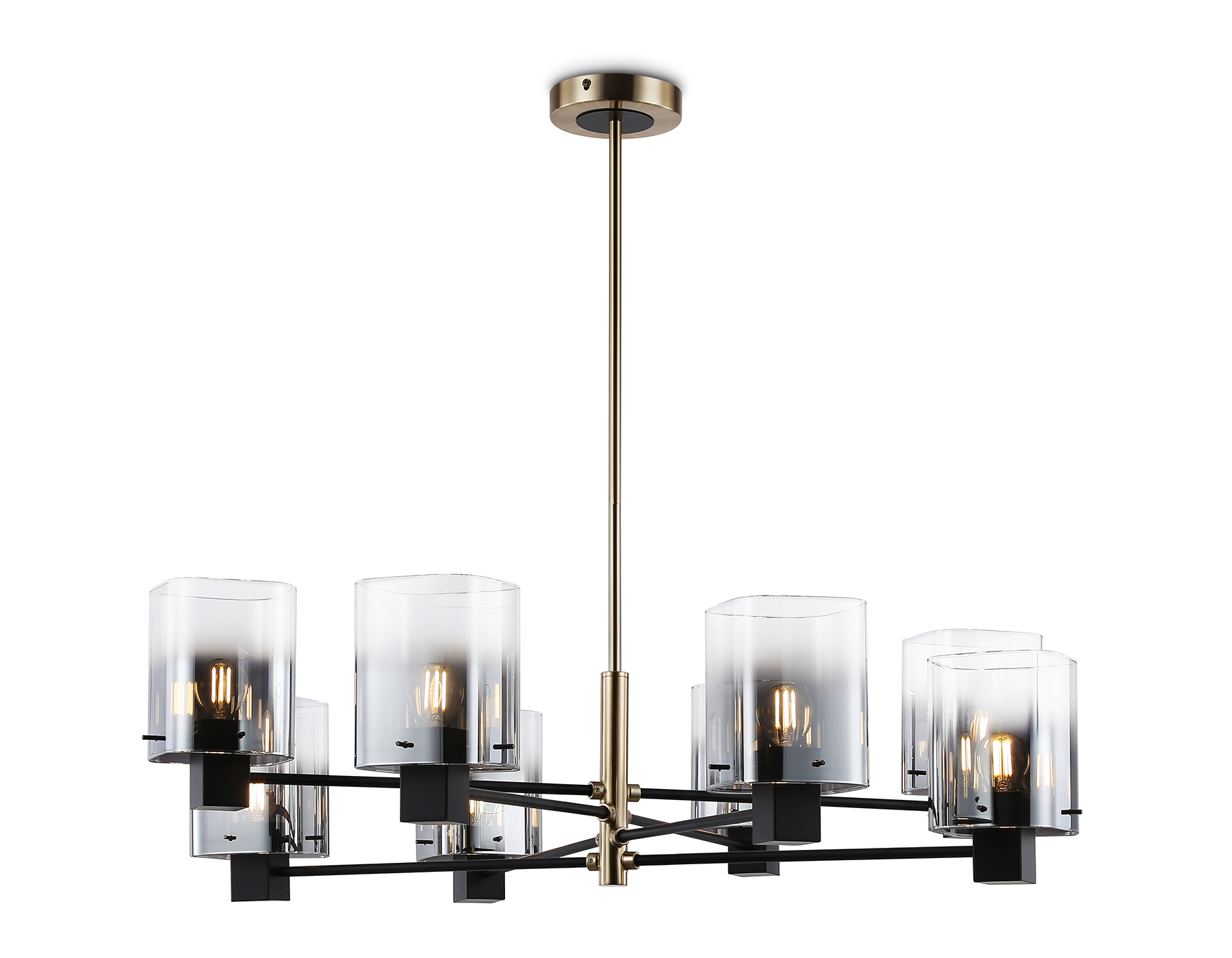 Подвесная люстра на штанге Ambrella Light HIGH LIGHT Modern LH57043_AMB