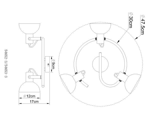 Спот Globo Celine 54652-3_GL