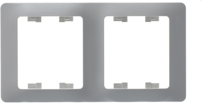 Рамка на 2 поста (перламутровый) Systeme Electric GSL000606