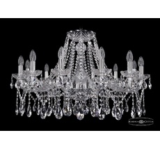Хрустальная люстра Bohemia Ivele 1413/12/300 Ni_BI