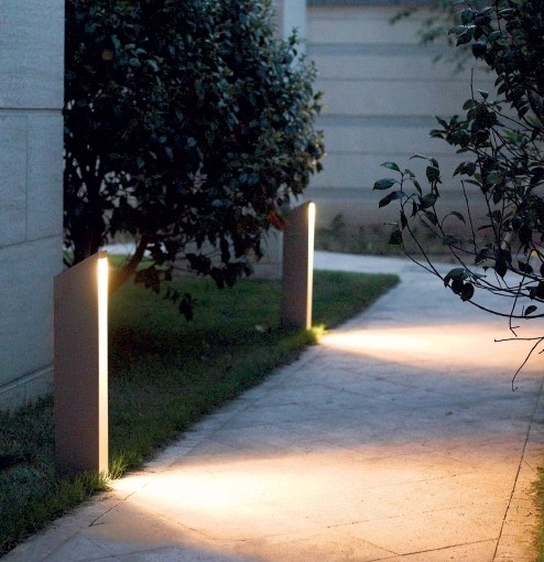 Наземный светодиодный светильник IP54 Oasis Light W61812-650 Gr_OL