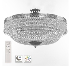 Хрустальная люстра Bohemia Ivele Crystal 19011/55IV/LED-DIM Ni_BI