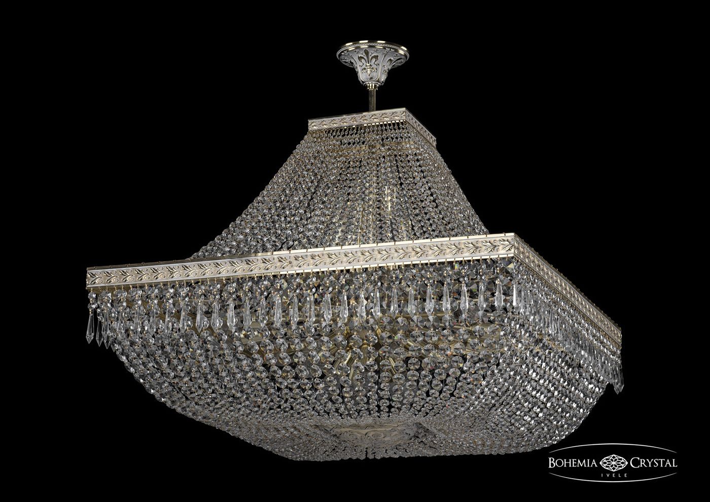 

Хрустальная люстра Bohemia Ivele 19012/H1/80IV GW, 19012/H1/80IV GW