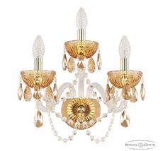 Бра Bohemia Ivele Crystal 5402B/2+1/165 G Amber/M-1G K721_BI