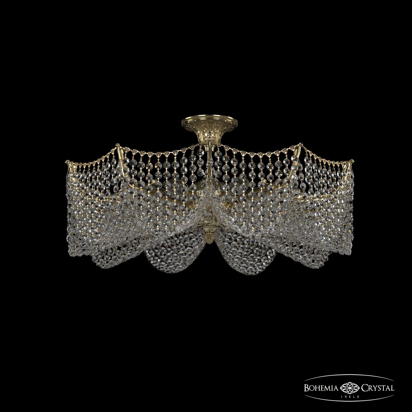 

Хрустальная люстра Bohemia Ivele 77171/63/10 G, 77171/63/10 G
