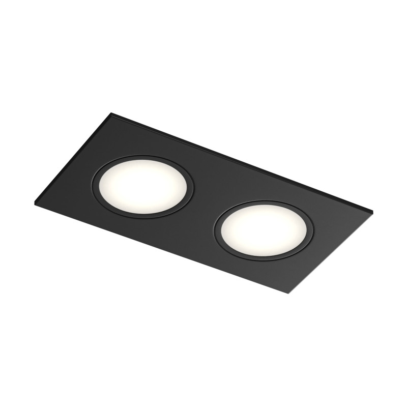 Влагозащищенный встраиваемый светильник Denkirs PORT DK3112-BK