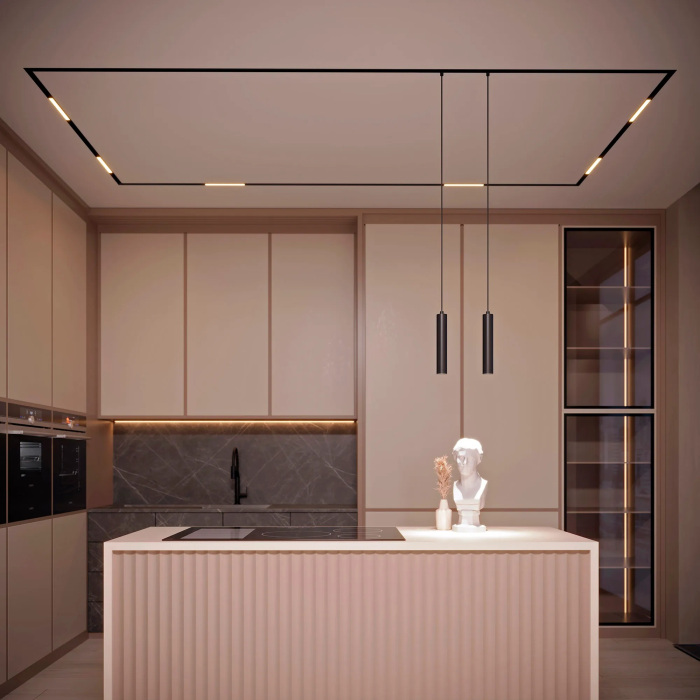 Коннектор Arlight MAG-ORIENT-TRACK-2653-FDW черный 044155_ARL