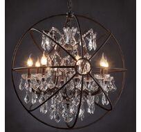 Подвесная люстра Loft IT Foucaults orb crystal LOFT1897/6_LF