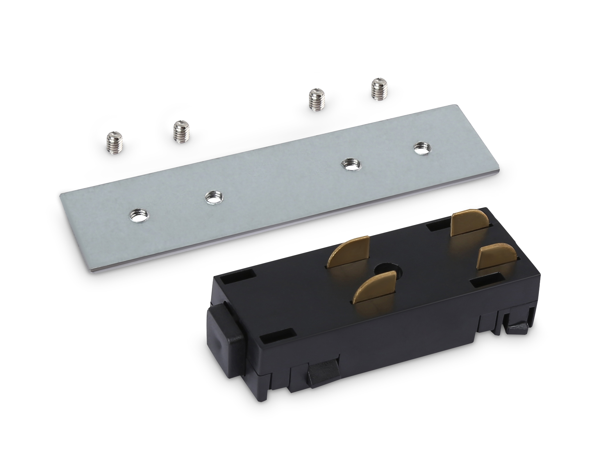 Коннектор питания прямой с соединителем для шинопровода Ambrella Light Magnetic GL1106_AMB