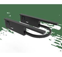 Соединитель питания для магнитного шинопровода угловой Crystal Lux CLT 0.206 04 BL_CR