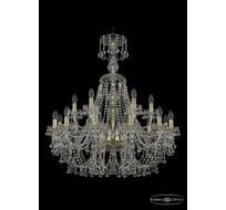 Хрустальная люстра Bohemia Ivele 1409/12+6/300/XL-95 G_BI