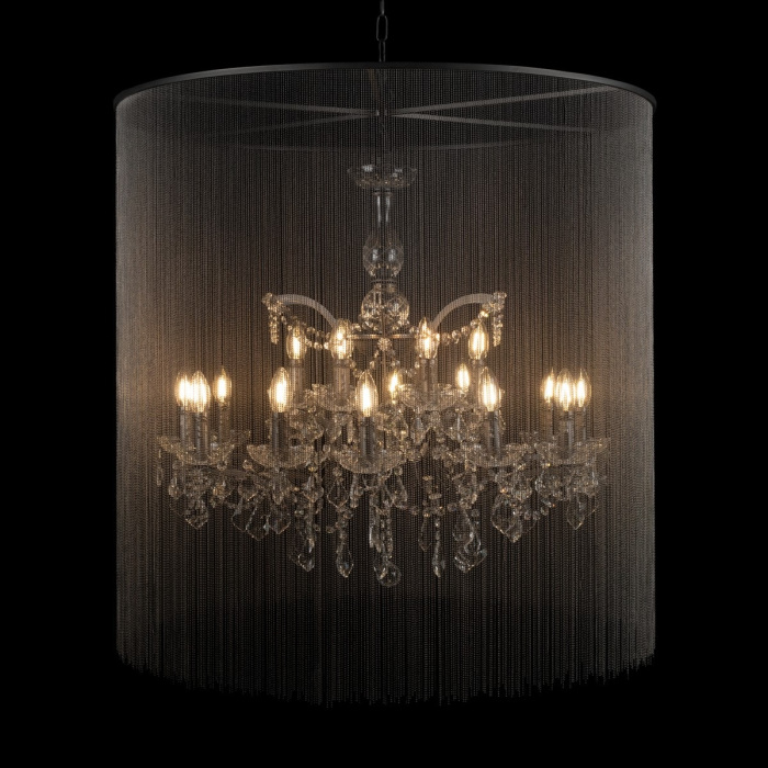 Подвесная люстра LOFT IT Vaille Crystal 10450/900_LF