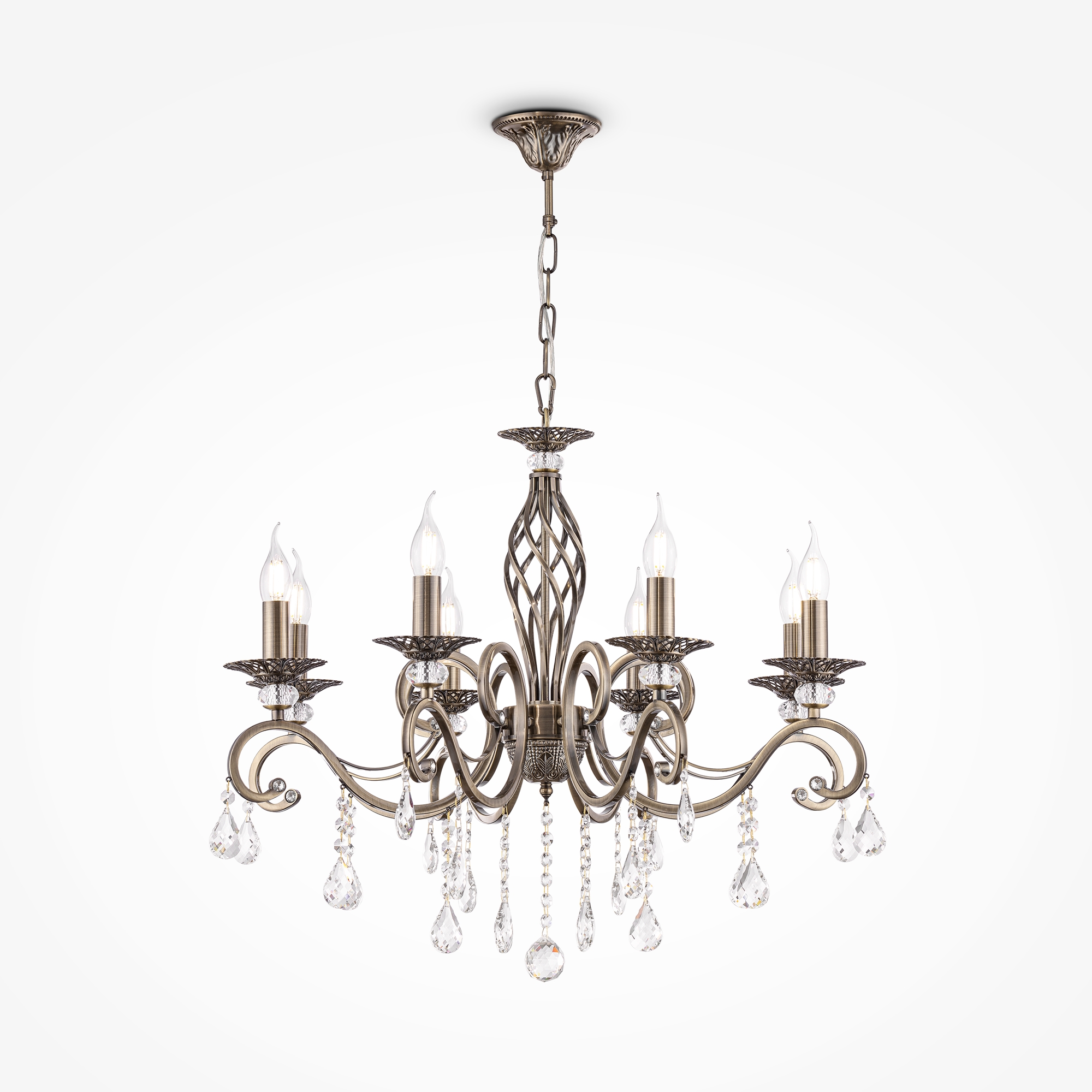 Подвесная люстра Maytoni Elegant RC247-PL-08-R_MY