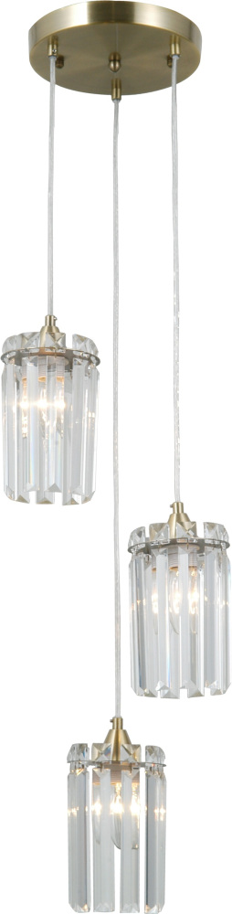 Подвесной светильник хрустальный Moderli V10760-3P_MD