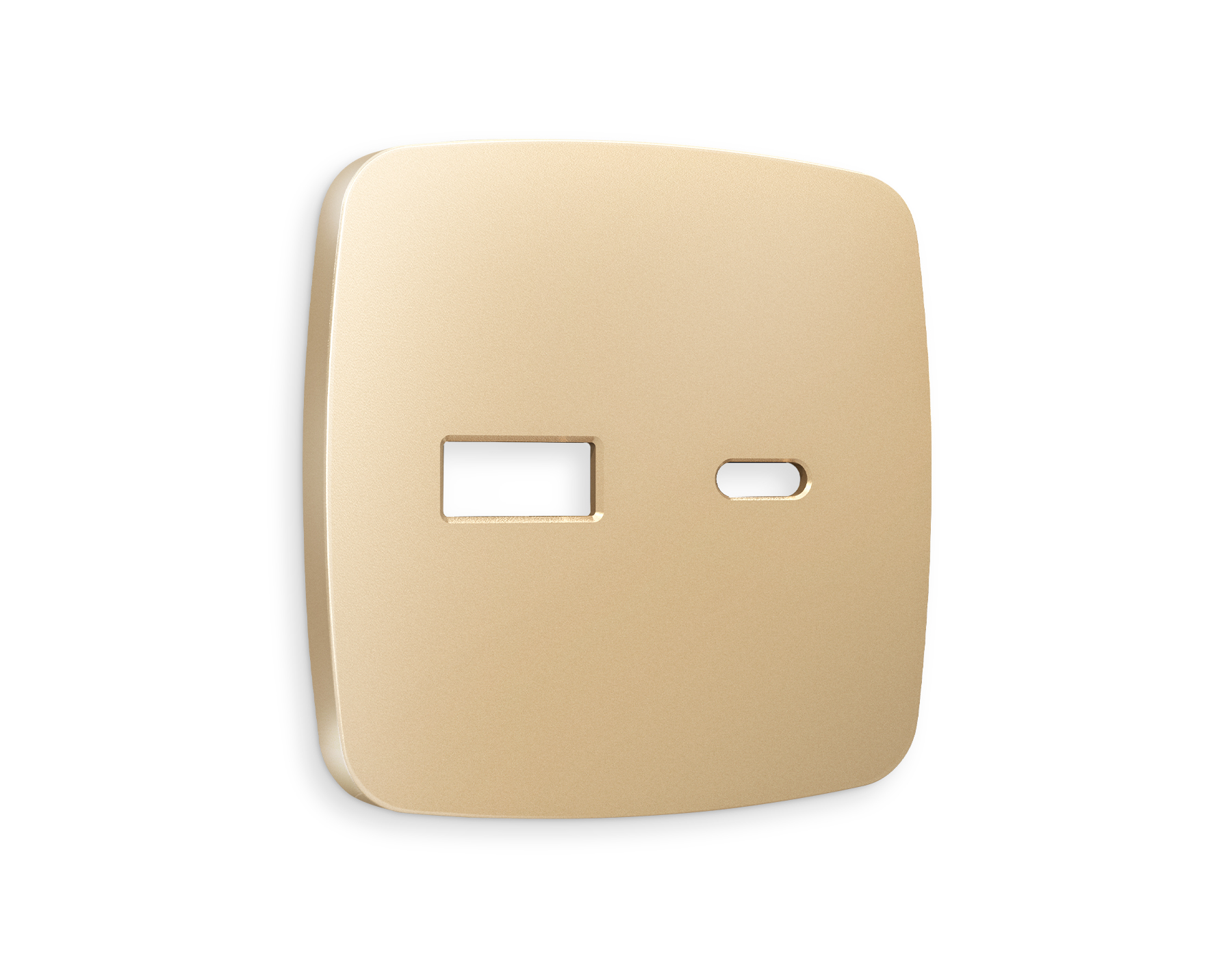 Лицевая панель для розетки 2USB тип A+C QUANT Ambrella Volt OMEGA OP6110_AMB