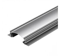 Профиль с экраном ALM-ARC-DOUBLE-2000 ANOD+FROST 029852_ARL