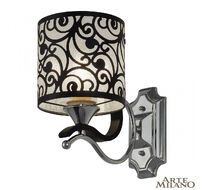 Бра Arte Milano Florentina 304957/1W Bk/Ni