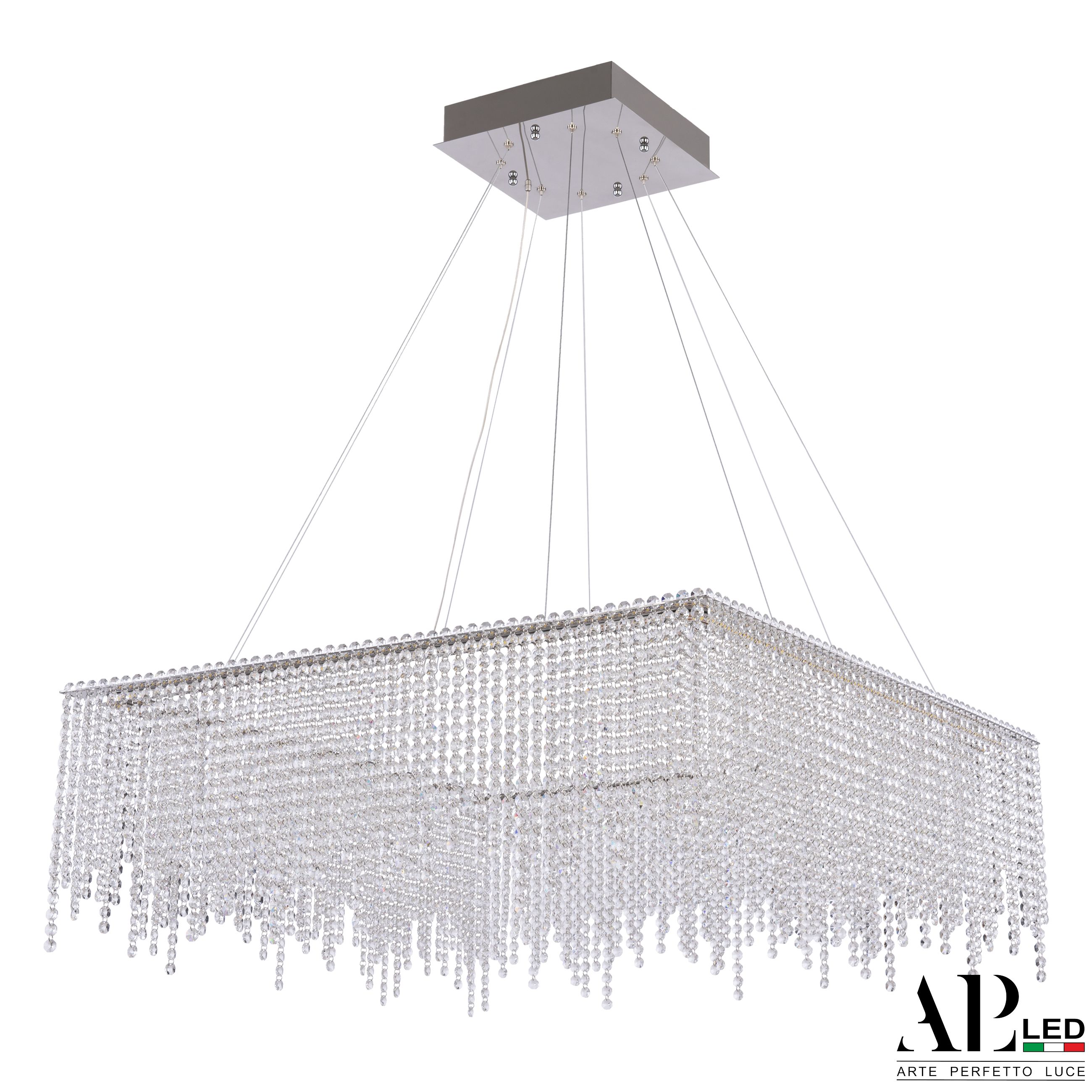 Хрустальная люстра APL LED Sicilia SH04.86.B.Ni.4000_BI