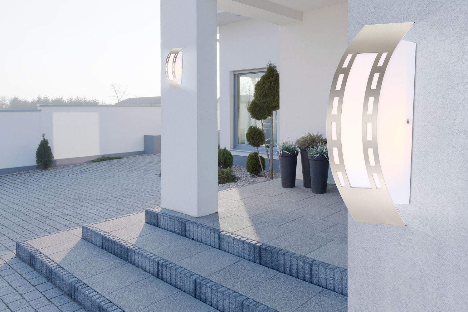 Уличный настенно-потолочный светильник Cornus 320940_GL