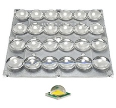 Блок линз 24B70-M120х120 (70&deg;, 24x LED) (Turlens) 016077 Arlight 016077_ARL