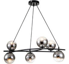 Подвесная люстра 1119/6S E14*40W Escada 1119/6S Black_ESC