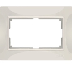 Рамка для двойной розетки Snabb WL03-Frame-01-DBL-ivory a051293_WR
