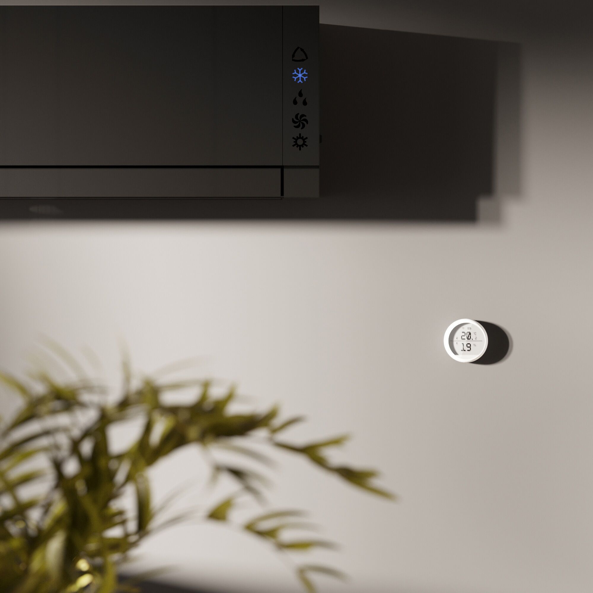 Умный датчик температуры и влажности Elektrostandard a061849_ES