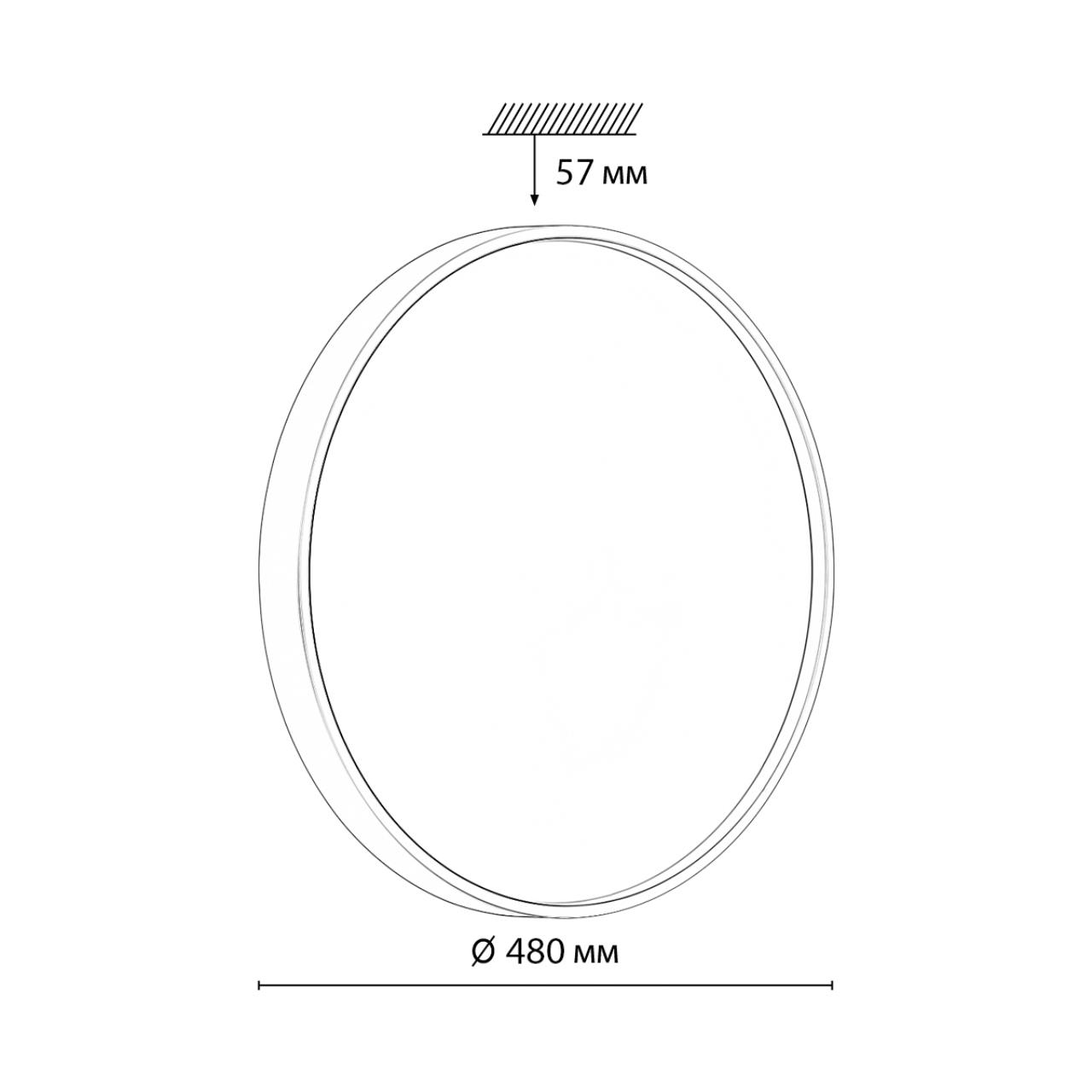 Настенно-потолочный светильник Sonex MAVIC 7743/EL_Sonex