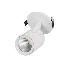 Встраиваемый светильник Arlight LGD-LUMOS-R76-16W Warm3000 (WH, 20 deg) 023700_ARL