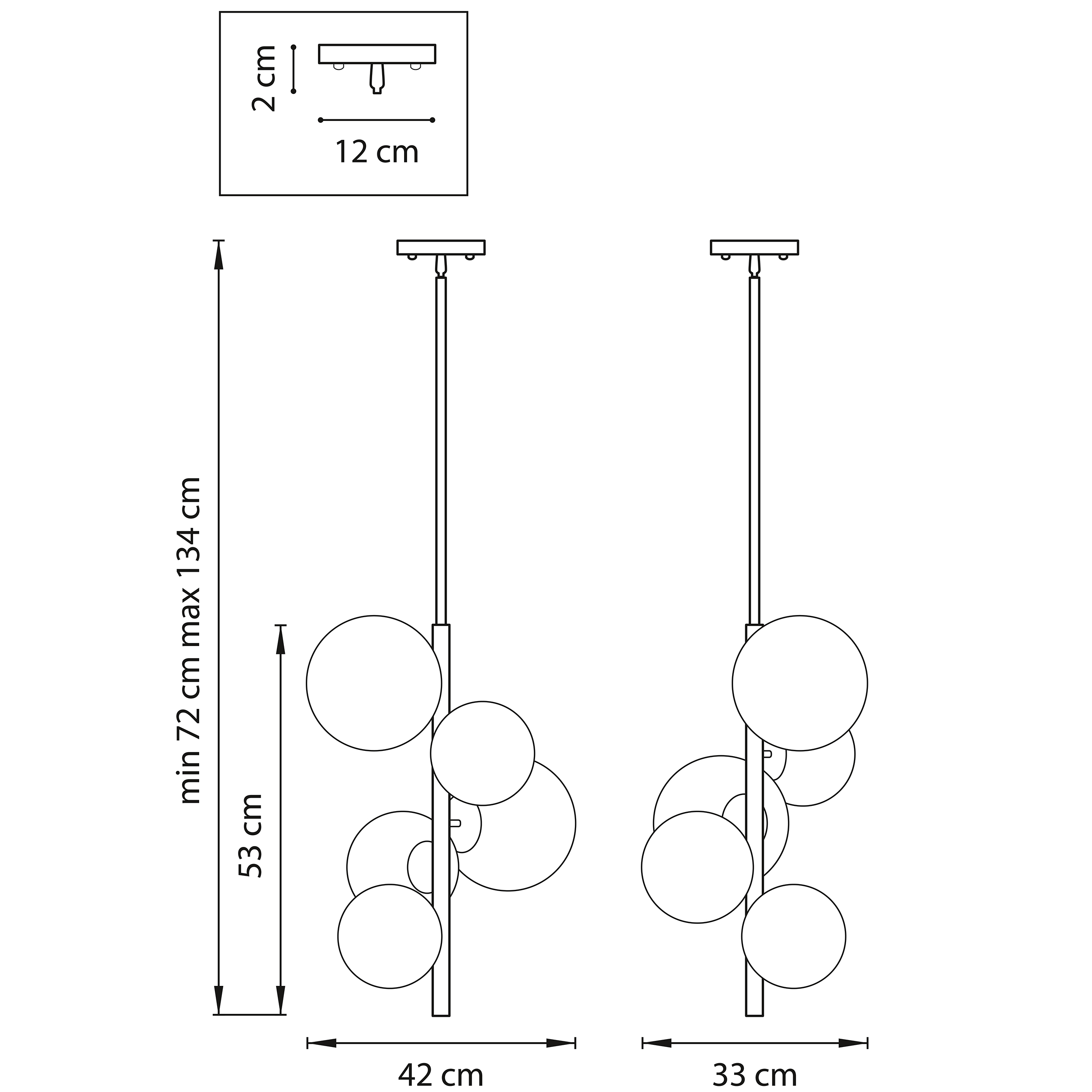 Потолочная люстра LightStar Croco 815053_LS