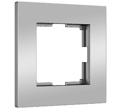 Рамка на 1 пост Slab (серебро матовый) Werkel a062811_WR